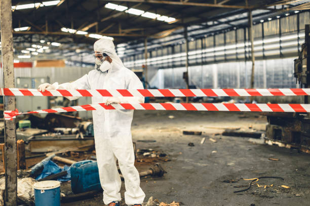 Professional Hoarding Cleanup technician working in Laurel, VA